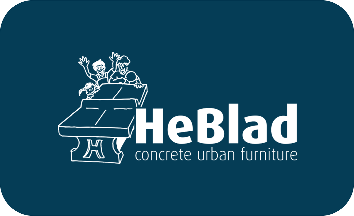 Logo HeBlad blau