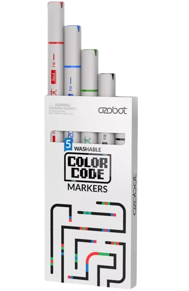 Ozobot Marker in verschiedenen Farben.