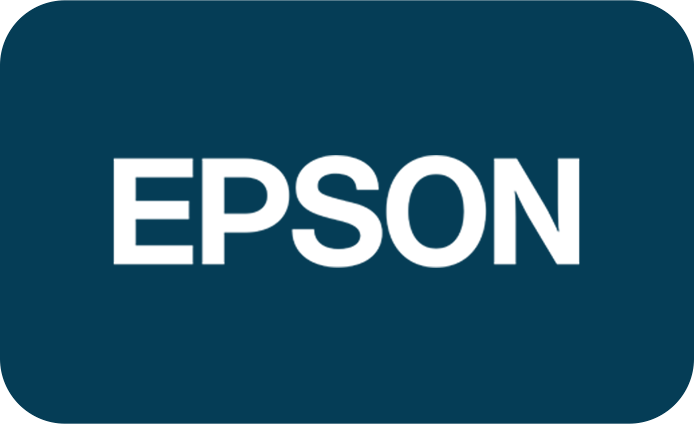 Logo Epson blau