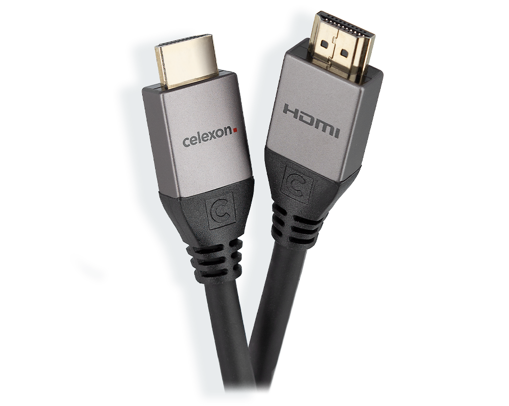 schwarzes celexon Kabel USB-C auf HDMI