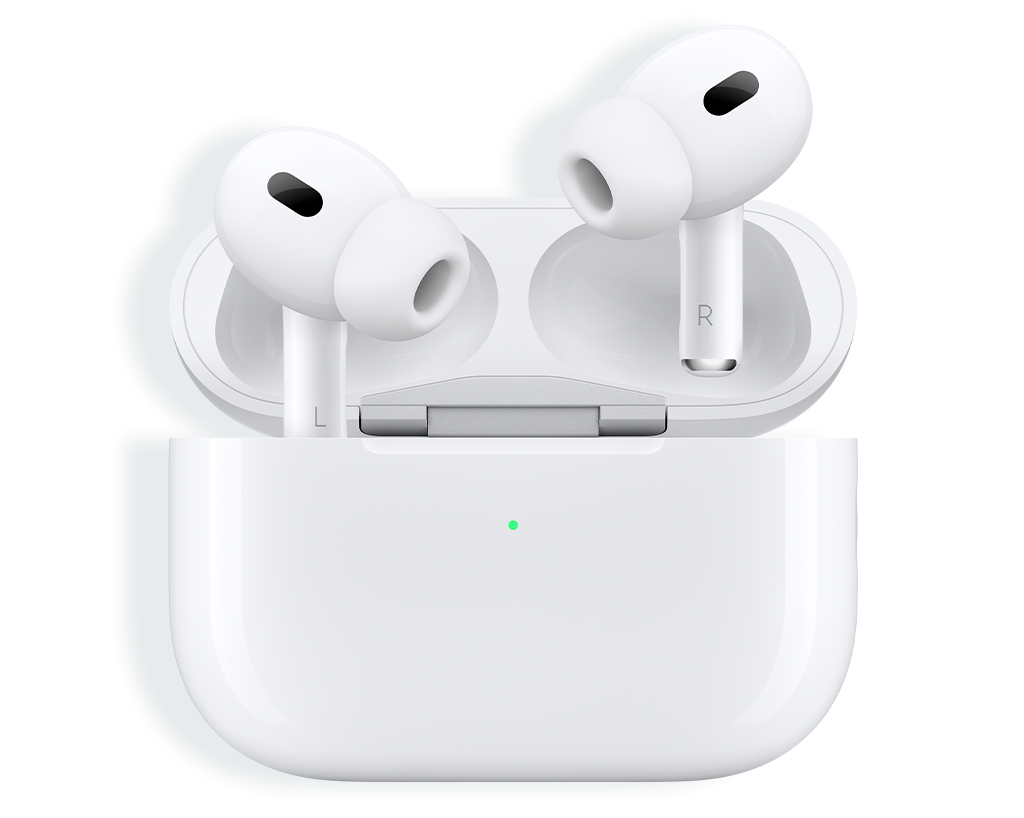 Weiße Apple Airpods Pro