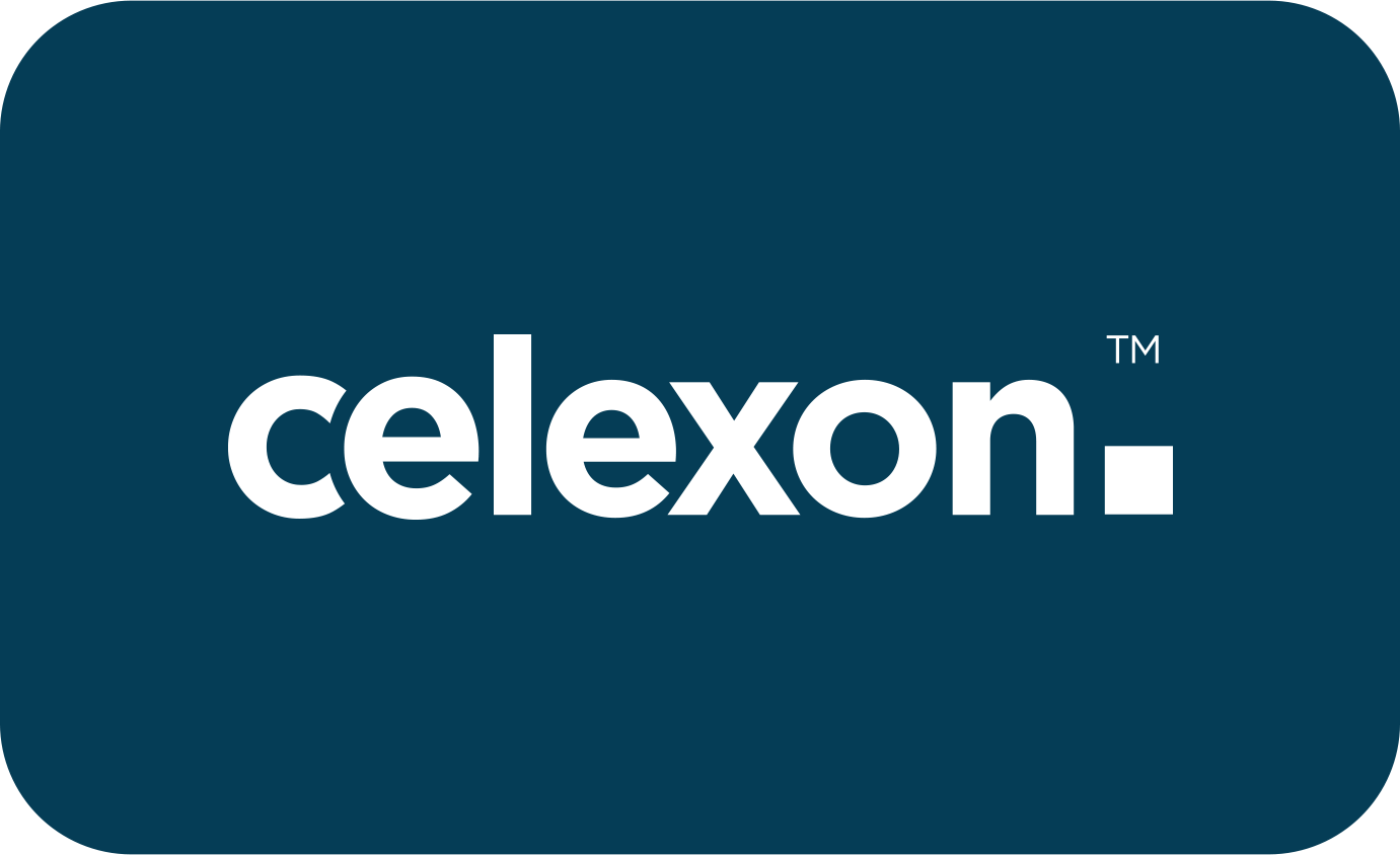 Logo celexon blau