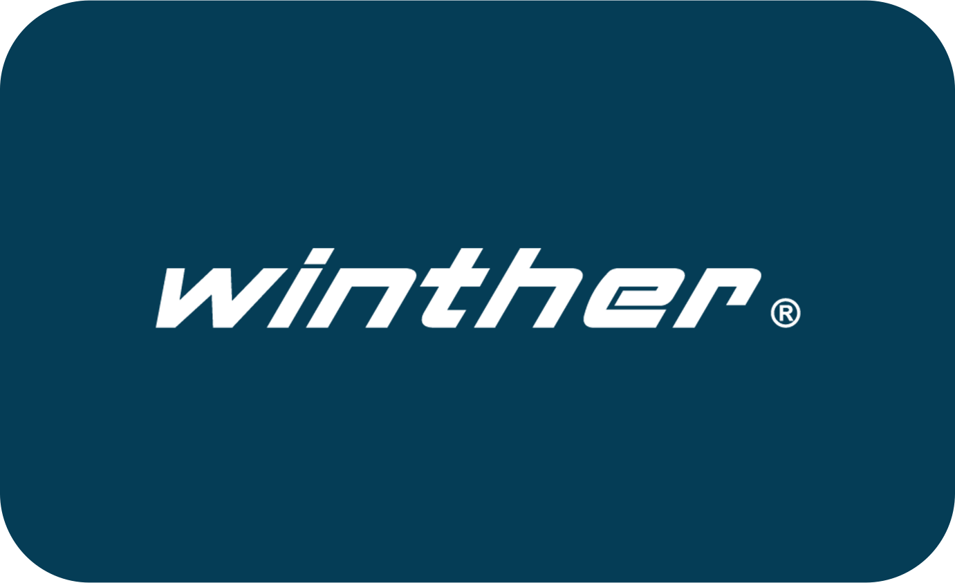 Logo Winther blau