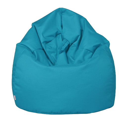 Türkiser Sitzsack