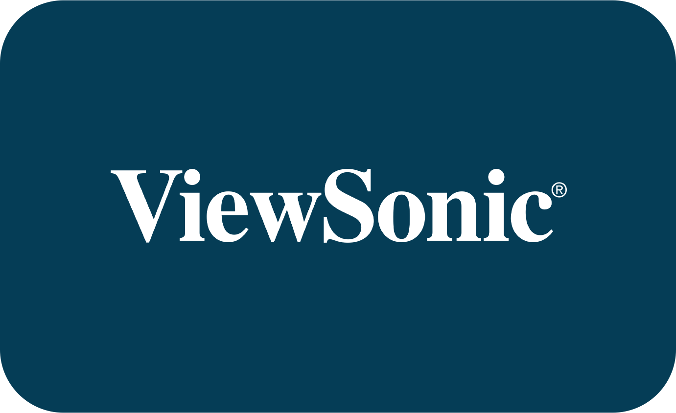 Logo ViewSonic blau