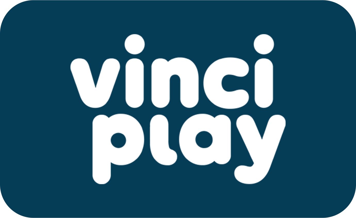 Logo vinci play blau